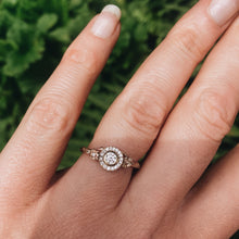 Diamond Secret Garden Halo Ring