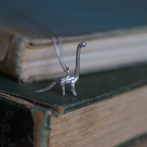 Diplodocus Dinosaur Necklace