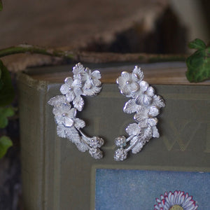 Blackberry Hedgerow Earrings
