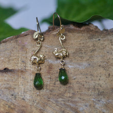 Mouse Tourmaline Drop Earrings