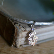 Oak Leaf Twig Bangle