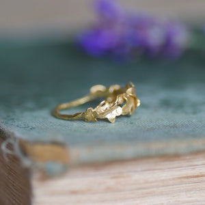 Gold Ivy Ring