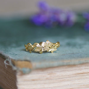 Gold Ivy Ring