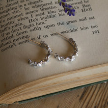 Daisy Chain Hoop Earrings