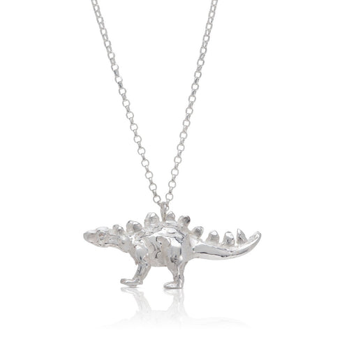 Stegosaurus Dinosaur Necklace