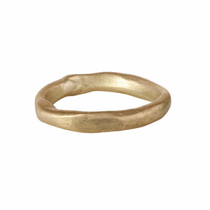 Heavy Gold Organic Twist Band